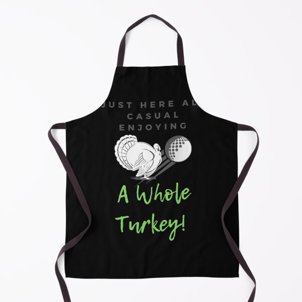 Item preview, A Whole Turkey Funny Golf designed and sold by hottest-tees.