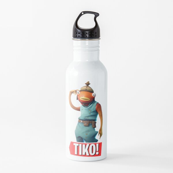 Tiko Fish Man Botella de agua