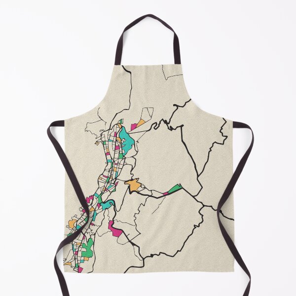Item preview, Quito, Ecuador Street Map designed and sold by A Deniz Akerman.