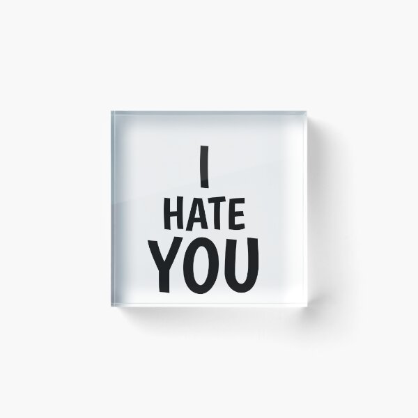 Item preview,  White lie party : I hate you designed and sold by wiwiart.