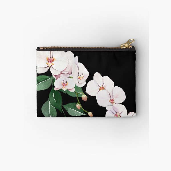 Item preview, Orchids on black background designed and sold by anna0711.