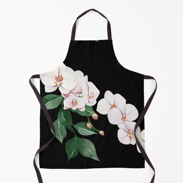 Item preview, Orchids on black background designed and sold by anna0711.