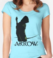 Arrow Hero Women's Fitted Scoop T-Shirt