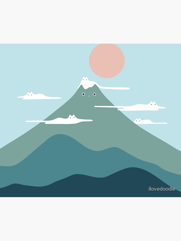 Cat Landscape 72B by ilovedoodle