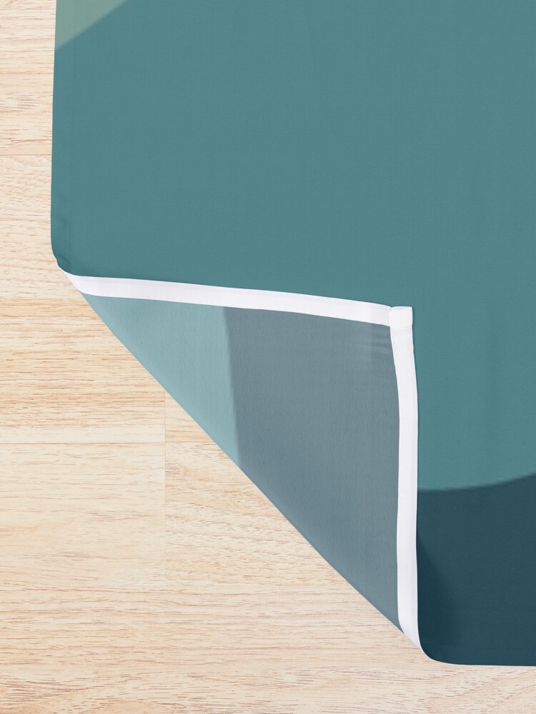 Alternate view of Cat Landscape 72B Shower Curtain
