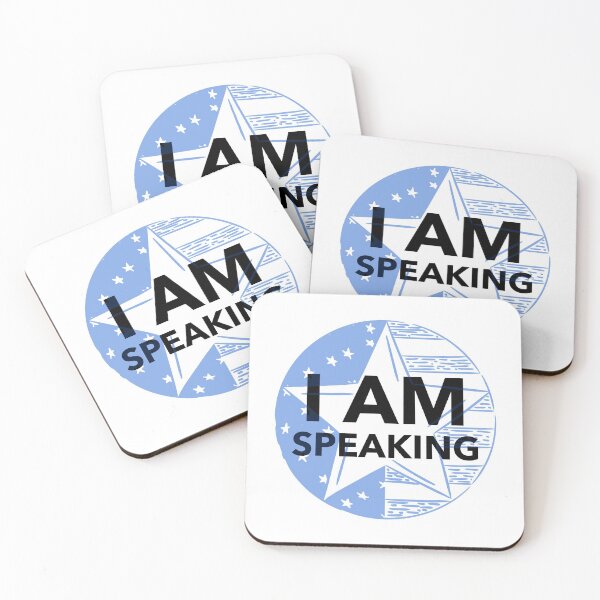 Item preview, I am speaking! Dark designed and sold by Beyond Words.