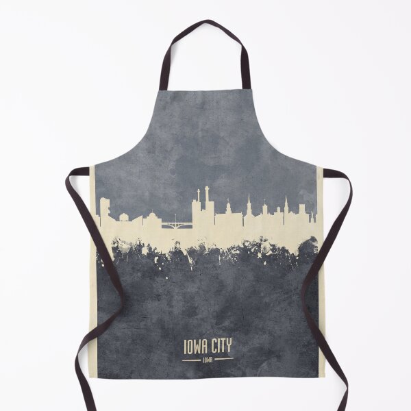 Artikelvorschau, Iowa City Iowa Skyline entworfen und verkauft von ArtPrints.