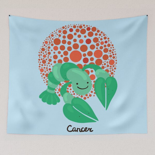 Item preview, Cancer Doodle Zodiac Sign designed and sold by noveltiko.