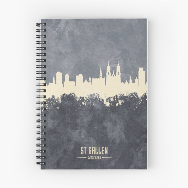 Item preview, St Gallen Switzerland Skyline designed and sold by ArtPrints.
