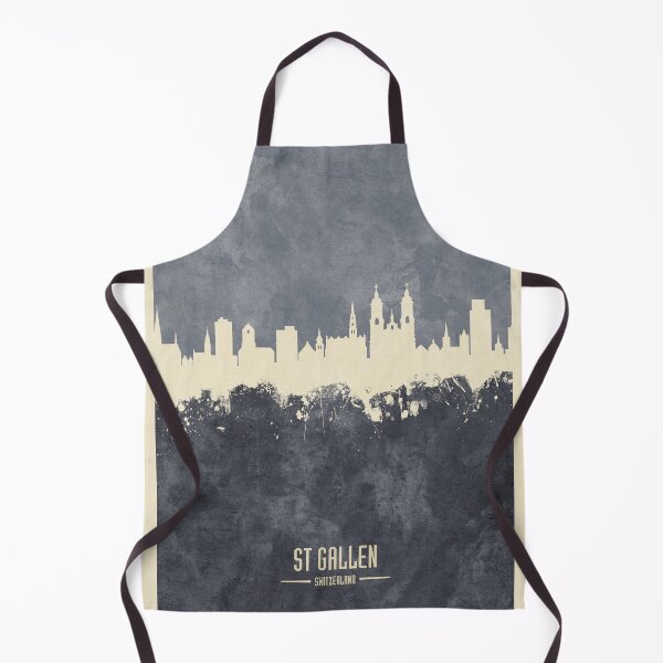 Item preview, St Gallen Switzerland Skyline designed and sold by ArtPrints.