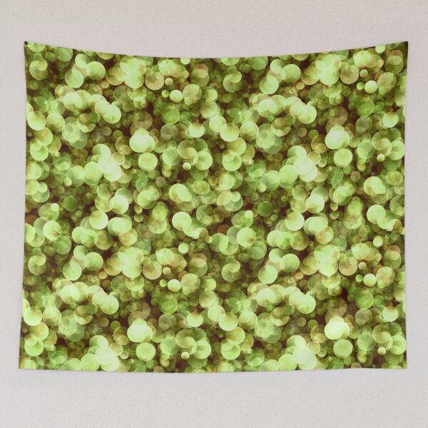 Aperçu de l'œuvre Motif de lumières Bokeh vert lime créée et vendue par everything4eva.