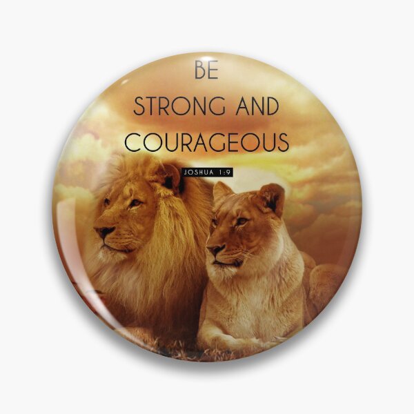 Item preview, Be strong and courageous Joshua 1:9 designed and sold by KA DESIGNS.