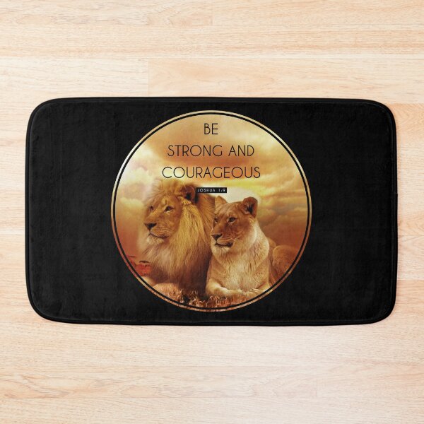 Item preview, Be strong and courageous Joshua 1:9 designed and sold by KA DESIGNS.