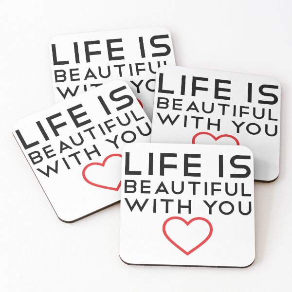 Item preview, Life is beautiful with you designed and sold by LM GRAPHIC.