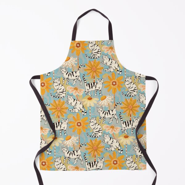 Item preview, Daisy Cats - Baby Blue designed and sold by TigaTiga.