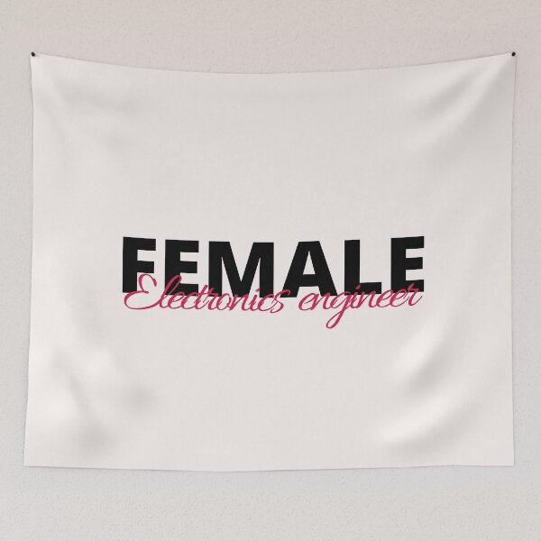 Item preview, Female electronics engineer designed and sold by crikz.