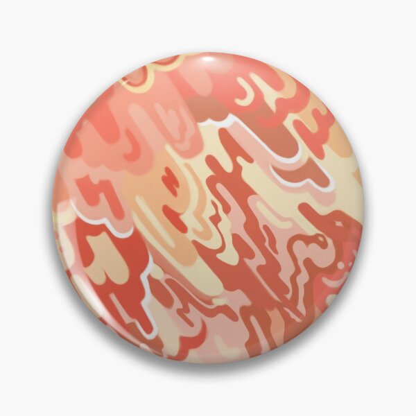 Item preview, Coral paint cloud pattern designed and sold by museofmars.