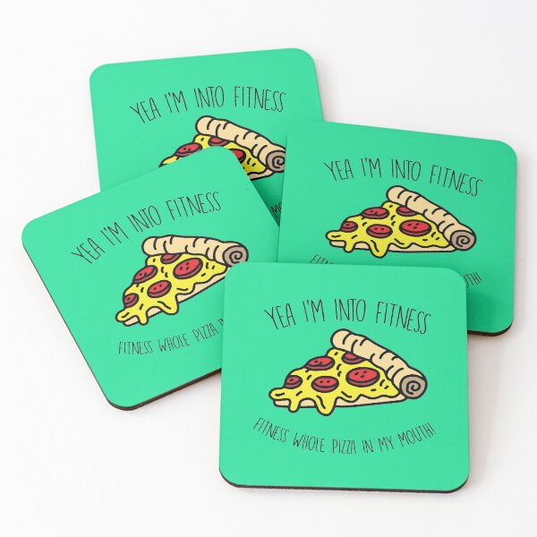 Item preview, Fitness Pizza - Funny Pizza Lover Gifts Ideas Workout Mom Dad designed and sold by Sugar-Magnolia.