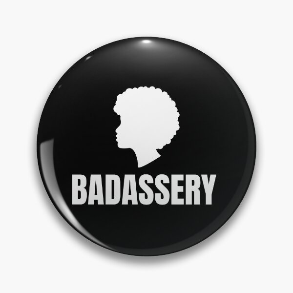 Item preview, Badassery Bold white designed and sold by Beyond Words.