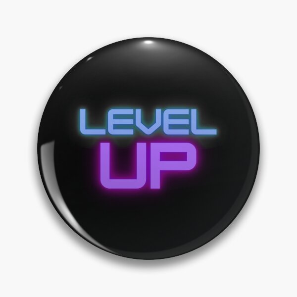 Item preview, Level Up - black designed and sold by Simolicious.