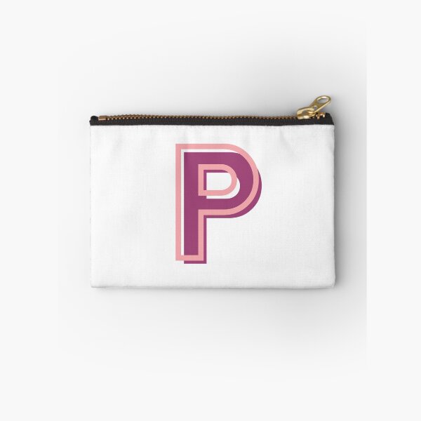Item preview, pink and purple P letter designed and sold by charlyj___.
