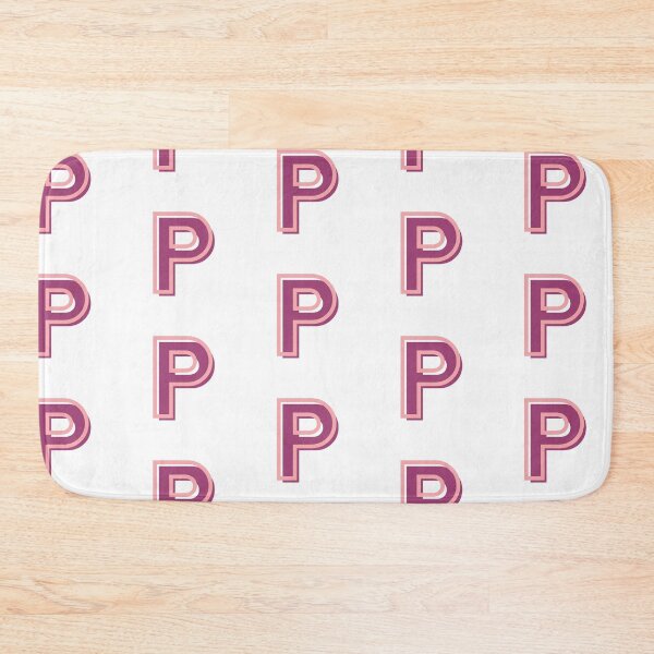 Item preview, pink and purple P letter designed and sold by charlyj___.