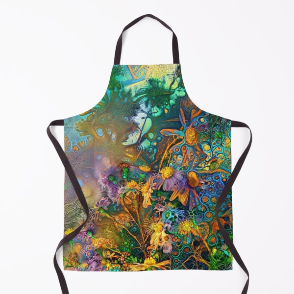 Item preview, Flower abstract digital painting designed and sold by blackhalt.