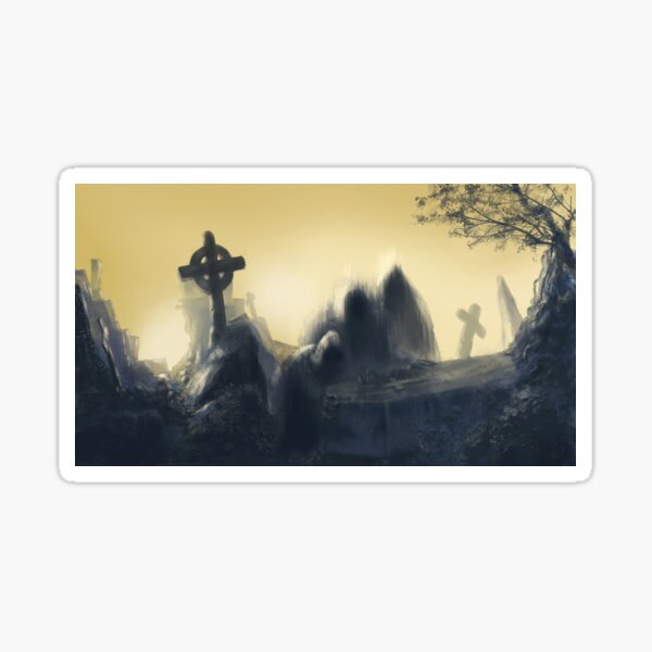 Mortuary meeting Sticker