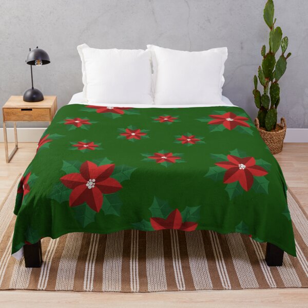 Item preview, Christmas Floral Decorations Pattern designed and sold by MonsaviFashion.