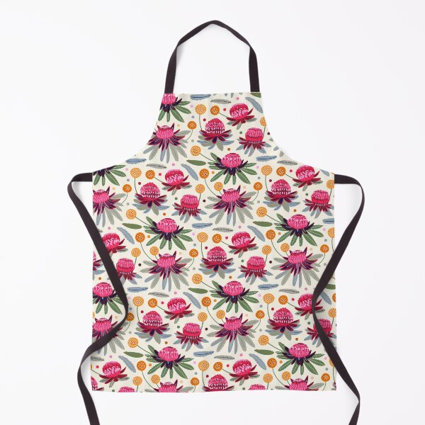 Item preview, Waratahs and Craspedia (Cream) designed and sold by TigaTiga.