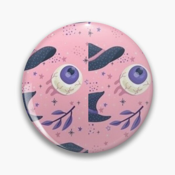 Item preview, Pink, white, navy blue, cute Halloween watercolor pattern, boo, witch, candy, bat, witch hat, pumpkin, latest Halloween bestselling, trending designed and sold by August-E.