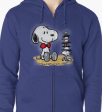 Snoopy New Friend Zipped Hoodie