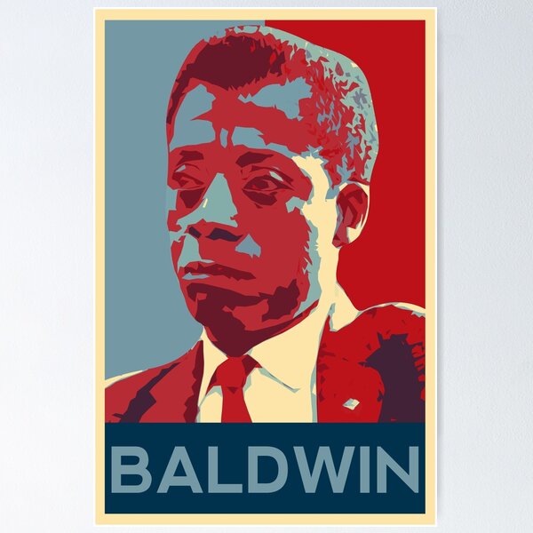 Item preview, James Baldwin poster designed and sold by SozioN.