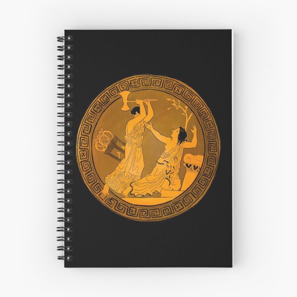 Item preview, Clytemnestra Killing Cassandra Red Figure Ancient Greek Vase designed and sold by CuteClassics.
