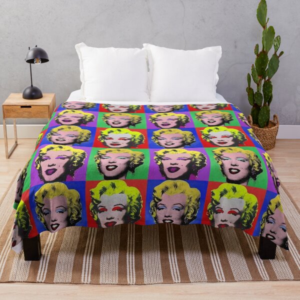 Aperçu de l'œuvre Le pop art de Merilyn Monroe créée et vendue par Arteider.