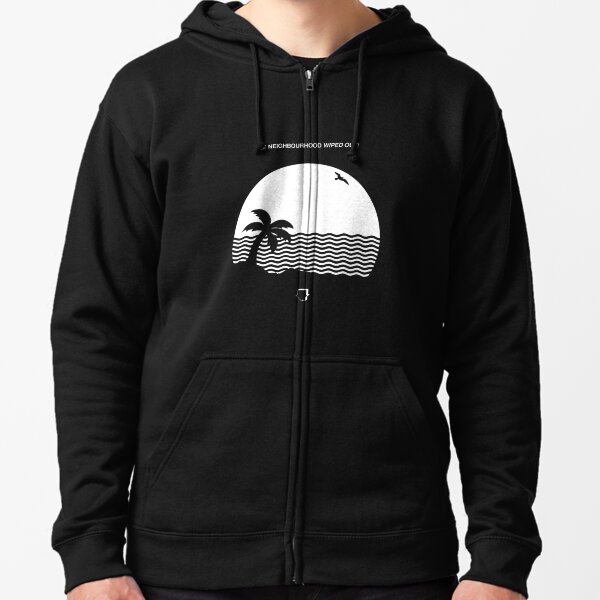 wiped out Zipped Hoodie