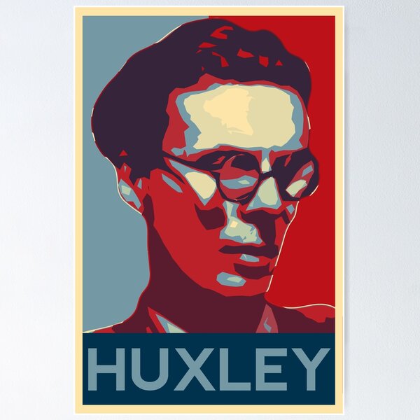 Item preview, Aldous Huxley poster designed and sold by SozioN.