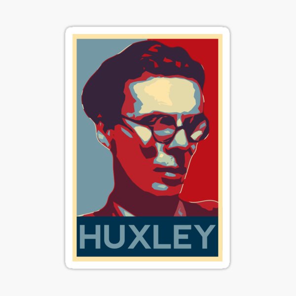Item preview, Aldous Huxley poster designed and sold by SozioN.