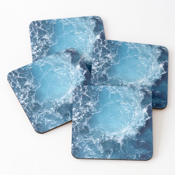 Item preview, Ocean bathmat for shower design designed and sold by Bella's Merch.