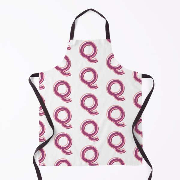 Item preview, pink and purple Q letter designed and sold by charlyj___.
