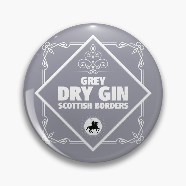 Item preview, GREY GIN Label | Border Reivers designed and sold by yourscotborders.