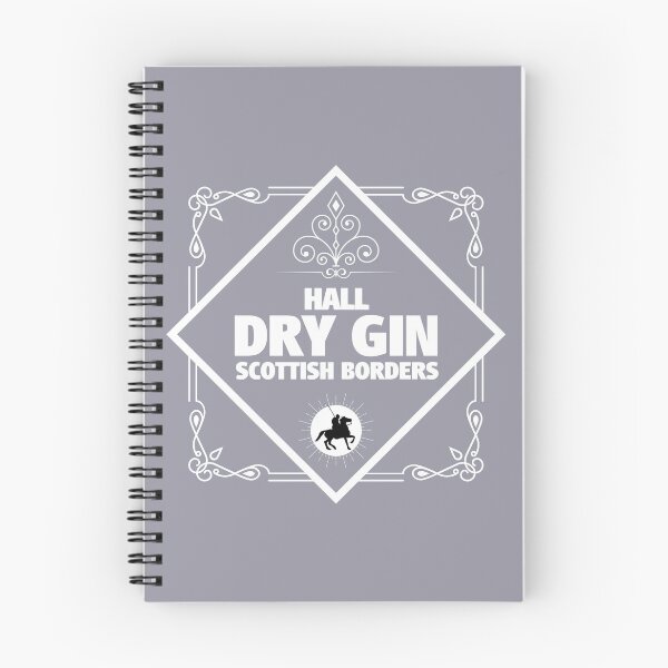 Item preview, HALL GIN Label | Border Reivers designed and sold by yourscotborders.
