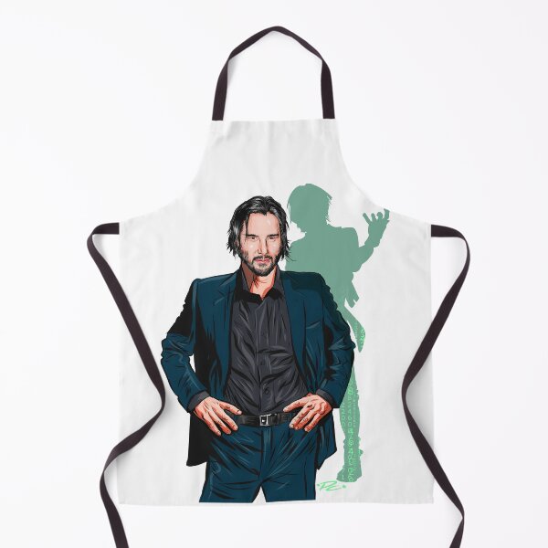 Aperçu de l'œuvre Keanu Reeves - Une illustration de Paul Cemmick créée et vendue par TIGERDAVER.