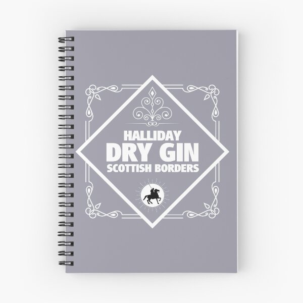 Item preview, HALLIDAY GIN Label | Border Reivers designed and sold by yourscotborders.