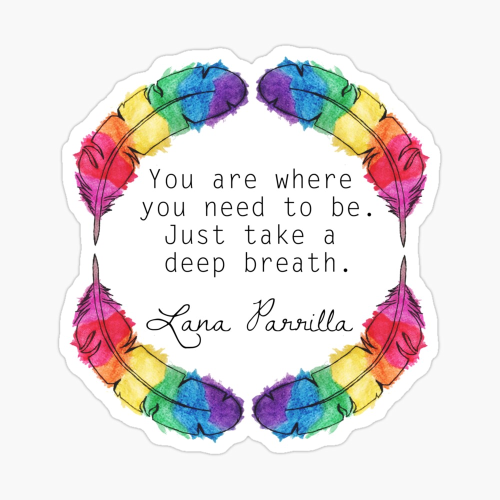 Lana Parrilla Quote (Black text)