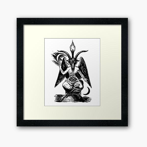Baphomet Framed Art Print