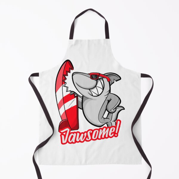 Item preview, Shark Jawsome Cartoon designed and sold by bubble-bulb.