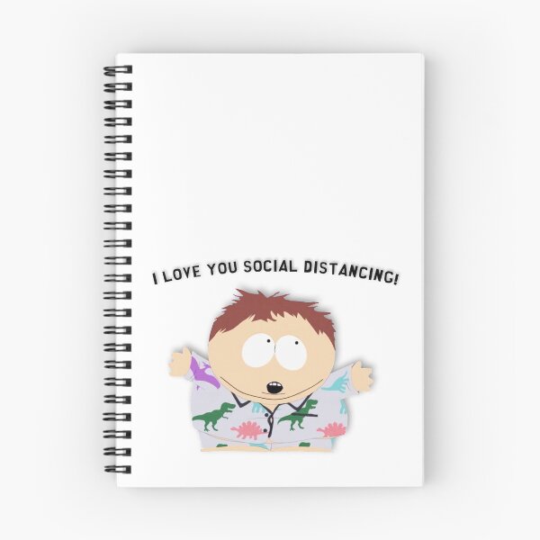Item preview, South Park - Cartman - I Love You Social Distancing! designed and sold by Xanderlee7.