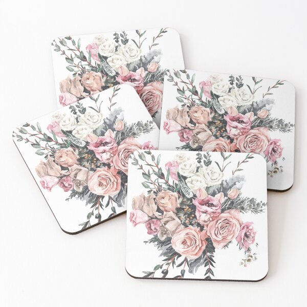 Item preview, Bouquet of roses in blush and pink  designed and sold by anna0711.