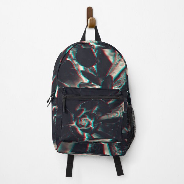 Item preview, Dark Anaglyphic 3D Succulent designed and sold by Dyrk Wyst Redbubble Shop.